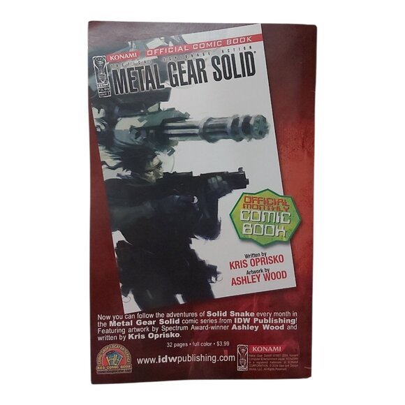 Metal Gear Solid 3 Snake Eater PS2 Case & Manual Only Complete Box No Disc - Picture 5 of 5